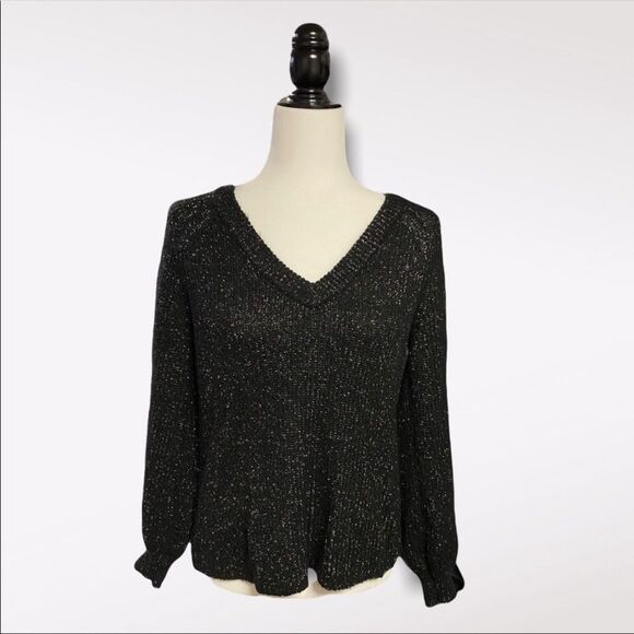 REITMANS | Black Sparkle Knit Sweater - Picture 1 of 7